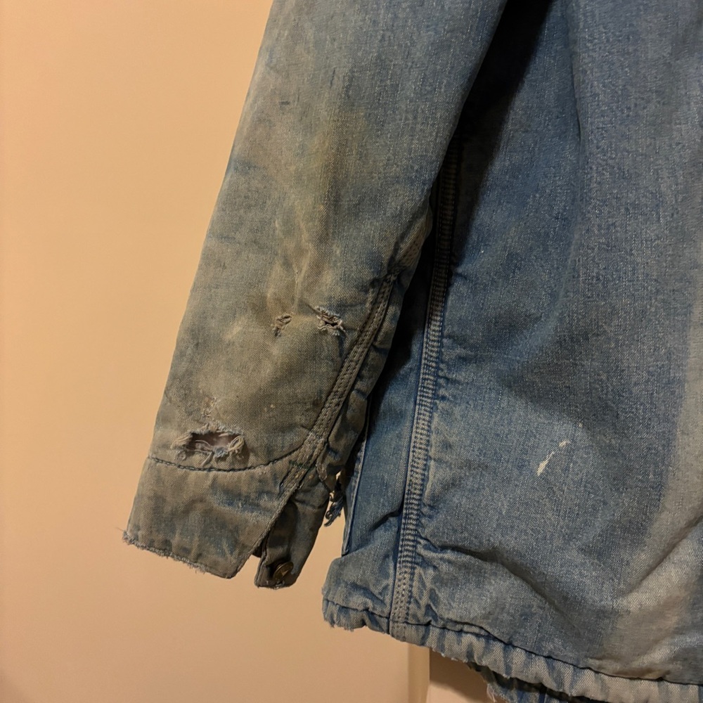 Men's Blue Denim Jacket - Picture 10 of 12